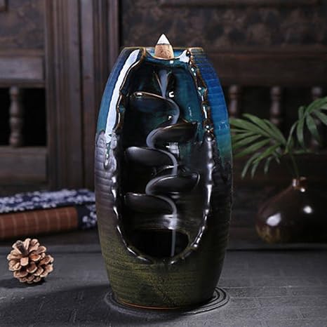 Amazoncom Tongyou Ceramic Waterfall Backflow Incense