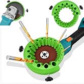 Drill Bit Sharpener for Angle Grinder, 2-13mm Drill Bit Sharpening Attachment for 125mm/5" Grinders, Portable Drill Bit Grinding Tool for Metal, Wood &amp; Masonry Bits, Green