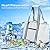 YONOVO 25L Insulated Cooler Bag with Hard Bottom YKK Zipper and FDA Liner for Picnic Outdoor Party
