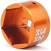 32mm Bike Fork Topcap Socket Tool Compatible for Fox Fork Series of 36,38,40, Use for 3/8" Ratchet Drive