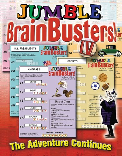 Jumble BrainBusters! IV: The Adventure Continues (Jumbles)