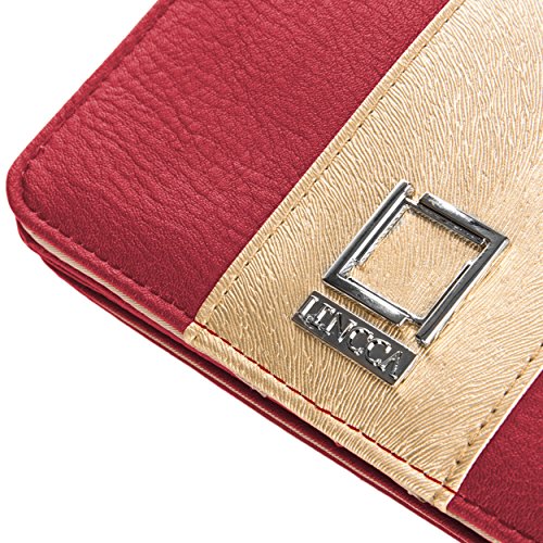 Lencca Kyma Vegan Leather Crossbody Smartphone Clutch Wallet Purse with