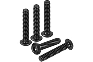 DTGN #10-24x1 Button Head Socket Cap Screws - 20Pack - Good for Road Bicycle, Mountain Bike, Auto, Motorcycle - 304 Stainless