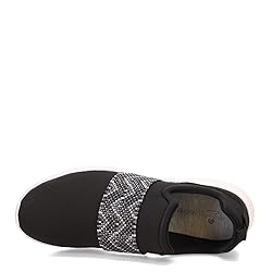 Clarks Women's Nova Way Sneaker, Black Combi, 8.5