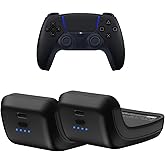 Uwayor 2X 3000mAh PS5 Controller Battery Pack, PS5 Replacement Battery Extender for Sony PlayStation 5 DualSense LIP1708 CFI-ZCT1W Controller with USB-C Charging Cable