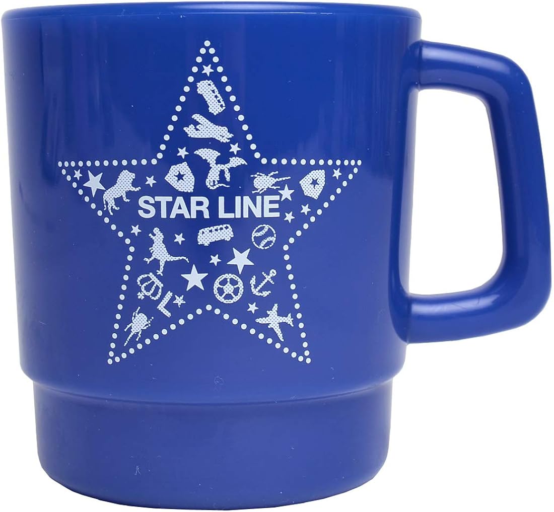Amazon コップ Starline 女の子 男の子 プラスチック 子供 割れない 日本製 230ml 通園 通学 プラカップ ブルー パープル プラコップ おしゃれ マグカップ 可愛い シューズ バッグ