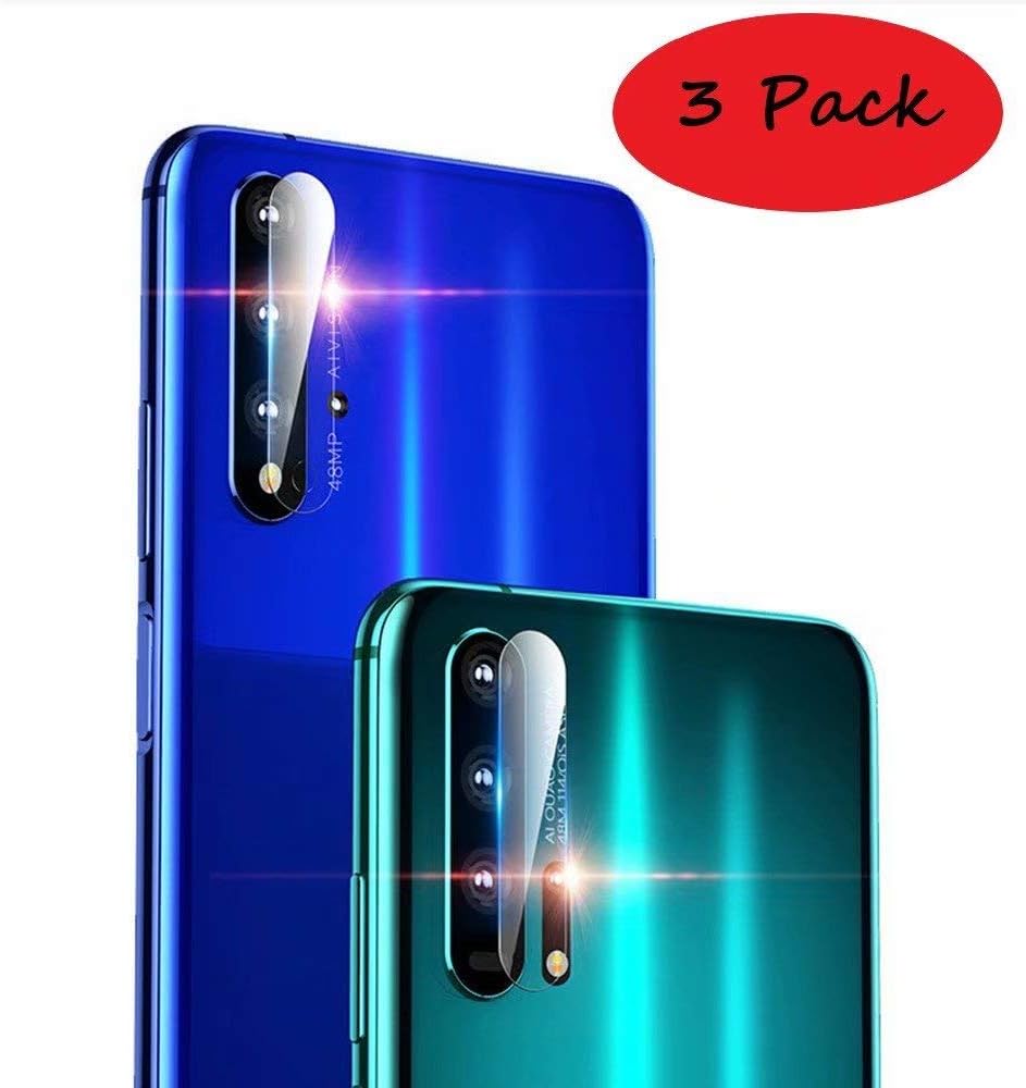 FanTing camera lens protective film for Oppo Realme XT,transparent,ultra-thin,scratch-resistant,soft tempered glass lens protective film for Oppo Realme XT-3 Pack