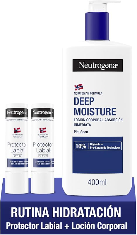 Pacote de Loção Corporal 400 ml + Cacau SPF 20 4,8 g, 3 unidades