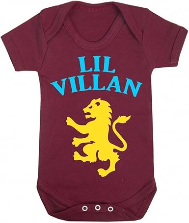 aston villa baby grow