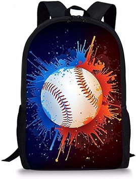 baseball themed school backpacks