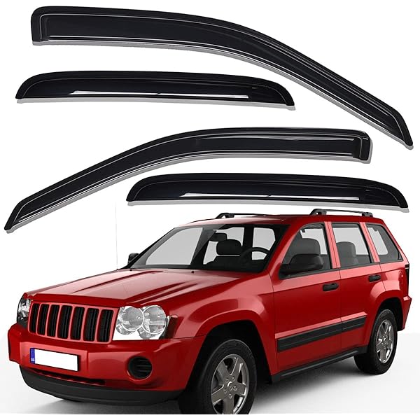 9周年記念イベントが バグシールド 2005年から2010年のJeep Grand CherokeeのAVS Chrome Hood