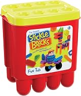 Stickle Bricks Fun Tub Creative Construction Toy 18 Months+ view 1