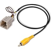 RED WOLF Reverse Camera Retention Wiring Harness w/RCA Plug for 2014-2016 Chevy Silverado GMC Sierra 8" NAV w/IO4 IO5 IO6 RPO System OE Backup Camera Install Aftermarket Radio Non Bose System