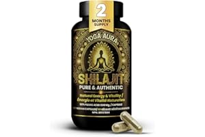 100% Pure Himalayan SHILAJIT 500mg| DOUBLE STRENGTH Ultra Shilajit for Men & Women| 50% Fulvic Acid 85+ Trace Minerals | Pure