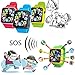 HOTLISTA Fashion Music Touch Button Battery Watch Toys for Children
