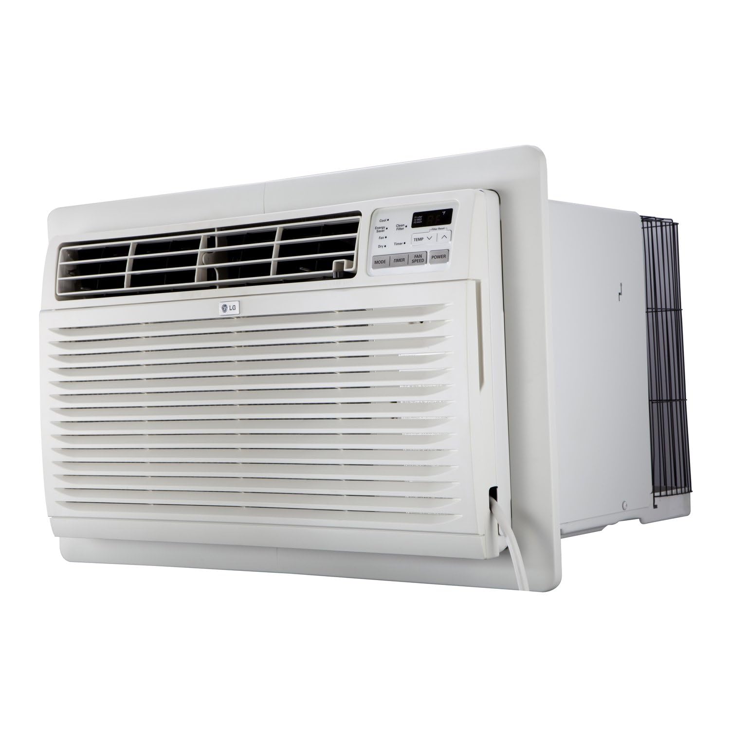 Photo 1 of ****OPENED FOR INSPECTION*** LG 11,800 BTU Through the Wall Air Conditioner, 230/208V, Cools up to 440 Sq. Ft. for Bedroom, Living Room, Apartment, with Remote, 3 Cool & Fan Speeds, Wall AC Unit, White