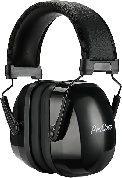 ProCase Ear Defenders Children Noise Cancelling Headphones SNR 26dB Black