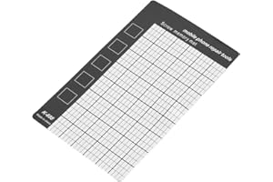 BAFOVY K-888 Magnetic Screw Pad, Portable Memory Mat for Screw Organization and Repair Tools, Magnetic Grid Design with Note 