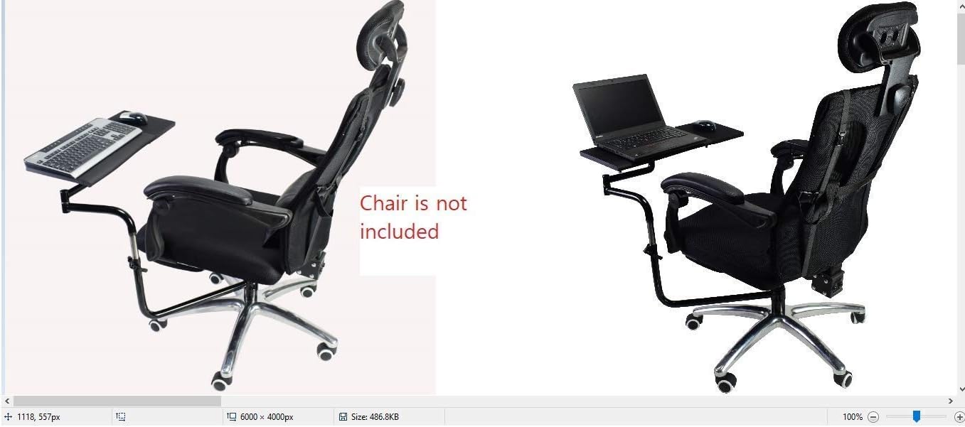 Ergonomic Keyboard Laptop Tablet Mouse Stand Holder Mount for