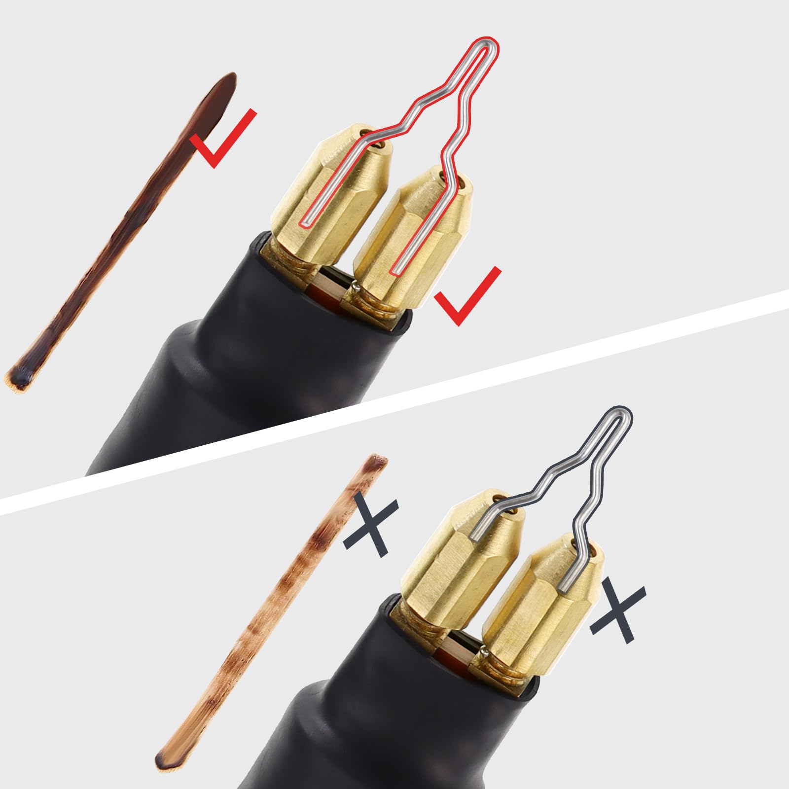 TEKCHIC 60W Professional Wood Burning Kit Pro Wood Burner Pyrography Tool with 20 Wire Nibs Tips Including Ball Tips