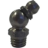 Hydraulic Grease Fitting, 45 degrees, PK10