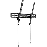 Amazon Basics Full Motion Articulating-Arm TV Wall Mount for 37-80 Inch TVs and Flat Panels up to 120 Lbs, Black
