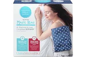 Magic Bag Signature Edition Extra Large Pad Hot & Cold Compress, Hot/Cold Therapy for Back and Shoulder Pain Relief, Cordless