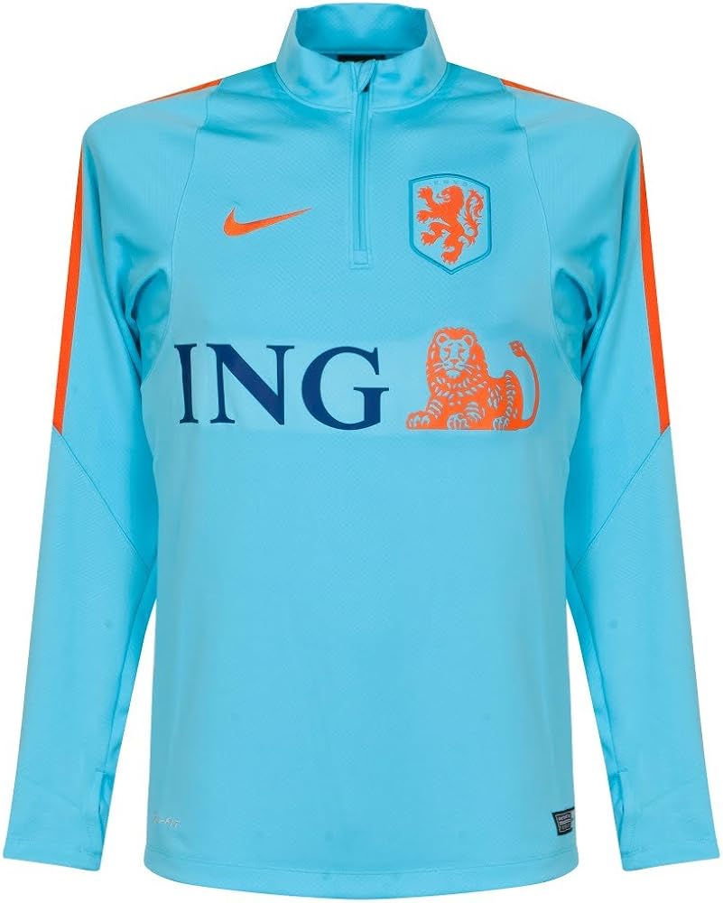 Nike KNVB Drill Top Men's Football Shirt Amazon.co.uk Clothing