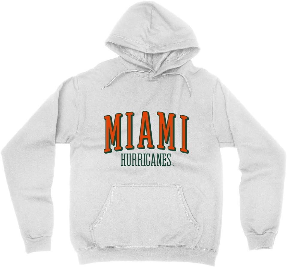 Venley Official NCAA Miami Hurricanes Men's / Women's Boyfriend Hoodie RYLMIA07