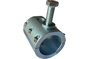 BZBMGMO Steering Tube Clamp 1-3/4",Long Connector Tube Clamp