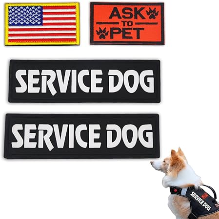 service dog patches amazon
