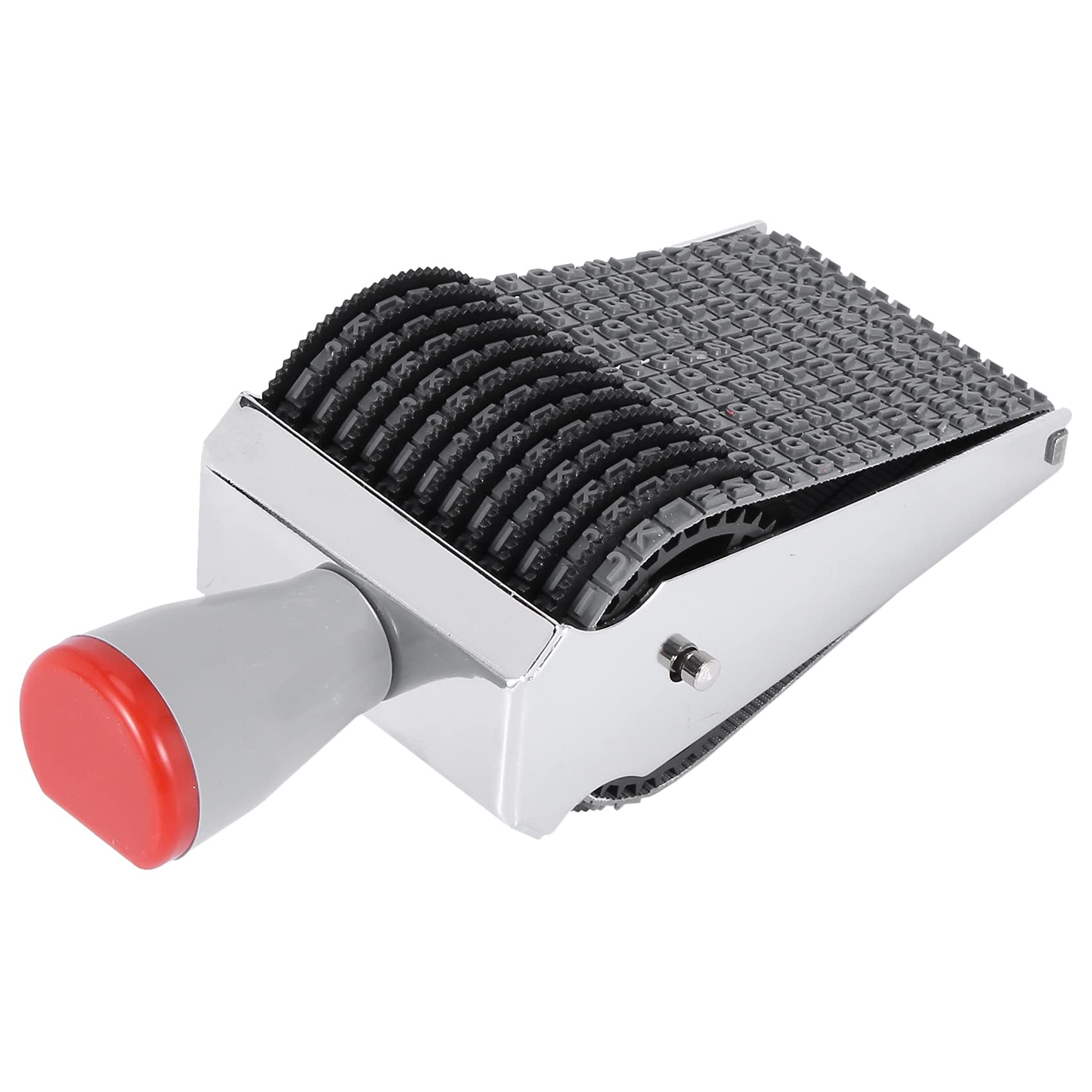 ANORE Multipurpose 12 Digit Alphabet Rolling Rubber Stamp English Letter Number Emboss DIY Scrapbooking Stationery