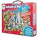 The Learning Journey Jumbo Floor Puzzles - Animals of the World - Kids Floor Puzzles for Ages 4-8, Animal Puzzle, Award-Winning Educational Toys