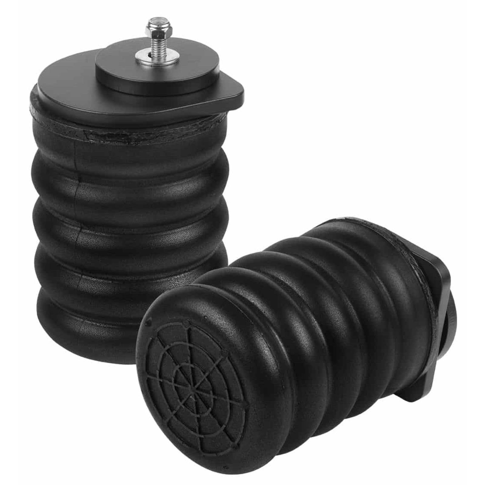 Photo 1 of SuperSprings SSF-111-47 | SumoSprings Front Solo for Ford F-250/F-350/F-450/F-550 | Left/Right Pair | 1500 (lb) Capacity at 50% Compression | Made in the USA, black