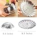 Steamer Basket, ihoven Stainless Steel Vegetable Steamer, 5.5 - 9.3