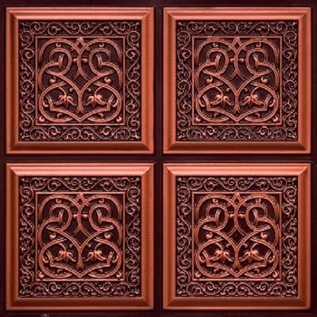 Amazon Com 231 Antique Copper 2 X 2 Pvc Decorative Ceiling