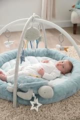 Mamas & Papas Interactive Activity Baby Playmat Gym Welcome to The World Blue view 8