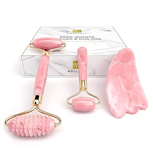 Face Roller Rodillo De Cuarzo Rosa Amazon Masajeador Facial