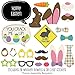 Big Dot of Happiness Hippity Hoppity - Easter Party Photo Booth Props Kit - 20 Count
