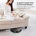 Robot Vacuum Cleaner by KOIOS - I3 80% Higher Suction Robotic Vacuum Cleaner with Self-charging & Drop-sensing Technology, HEPA Filter for Pet Fur, 2600mAH Battery Long Time Floor Cleaner
