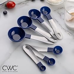 COOK WITH COLOR 12 PC Measuring Cups and Measuring