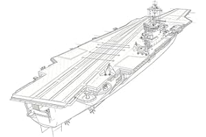 MRY-SFW 1/2000 US Navy Kitty Hawk Class CV-66 Aircraft Carrier Full Hull