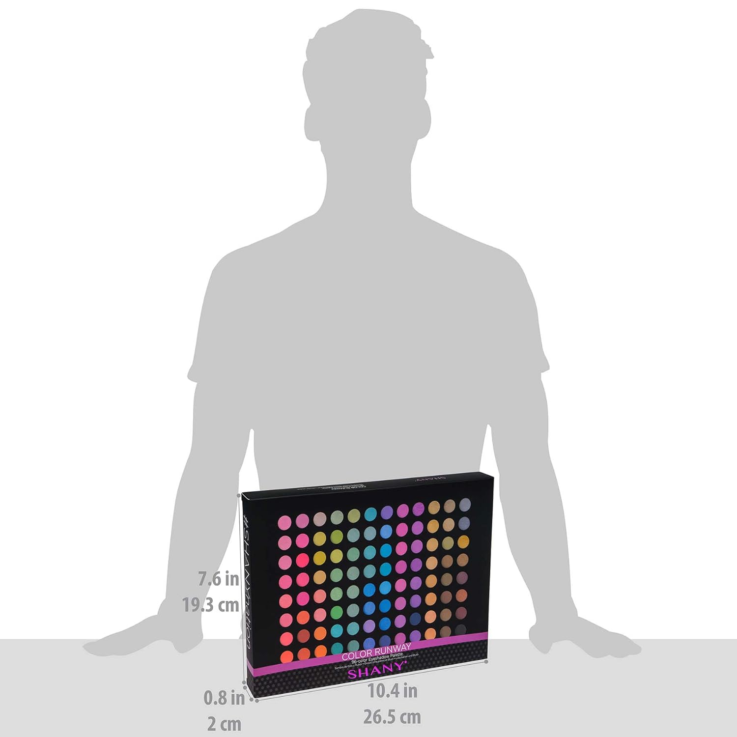 SHANY 96 Color Runway Matte Eye shadow Palette : Makeup Sets : Beauty