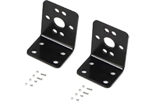 XYRSTOLR TT Motors Mounting Bracket Holder L Fixed Seat Gear Reduction Motor Holder Bracket with for TT Motors