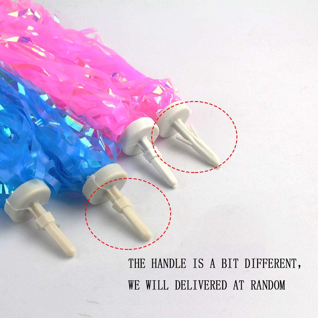 Yolyoo Kids Bicycle Bike Handlebar Streamers,Tassel Ribbons Children Scooter Handlebar Streamers for Girls Boys Scooter Handgrip