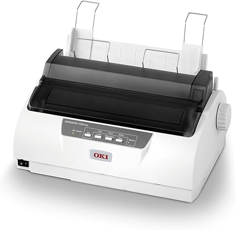 OKI ML1120 Eco - Impresora matricial de 9 Agujas, Color Blanco ...