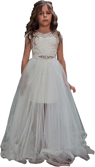 amazon little girl wedding dress