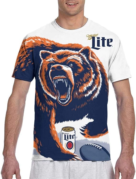 Amazon ミラービールメンズtシャツ3dアニメシャツグラフィックプリント半袖tシャツ Tシャツ カットソー 通販