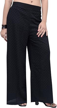 white cotton palazzo pants