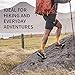 DANISH ENDURANCE Merino Wool Hiking & Trekking Socks (Oak Brown 3 Pairs, US Women 11-13 // US Men 9.5-12.5)